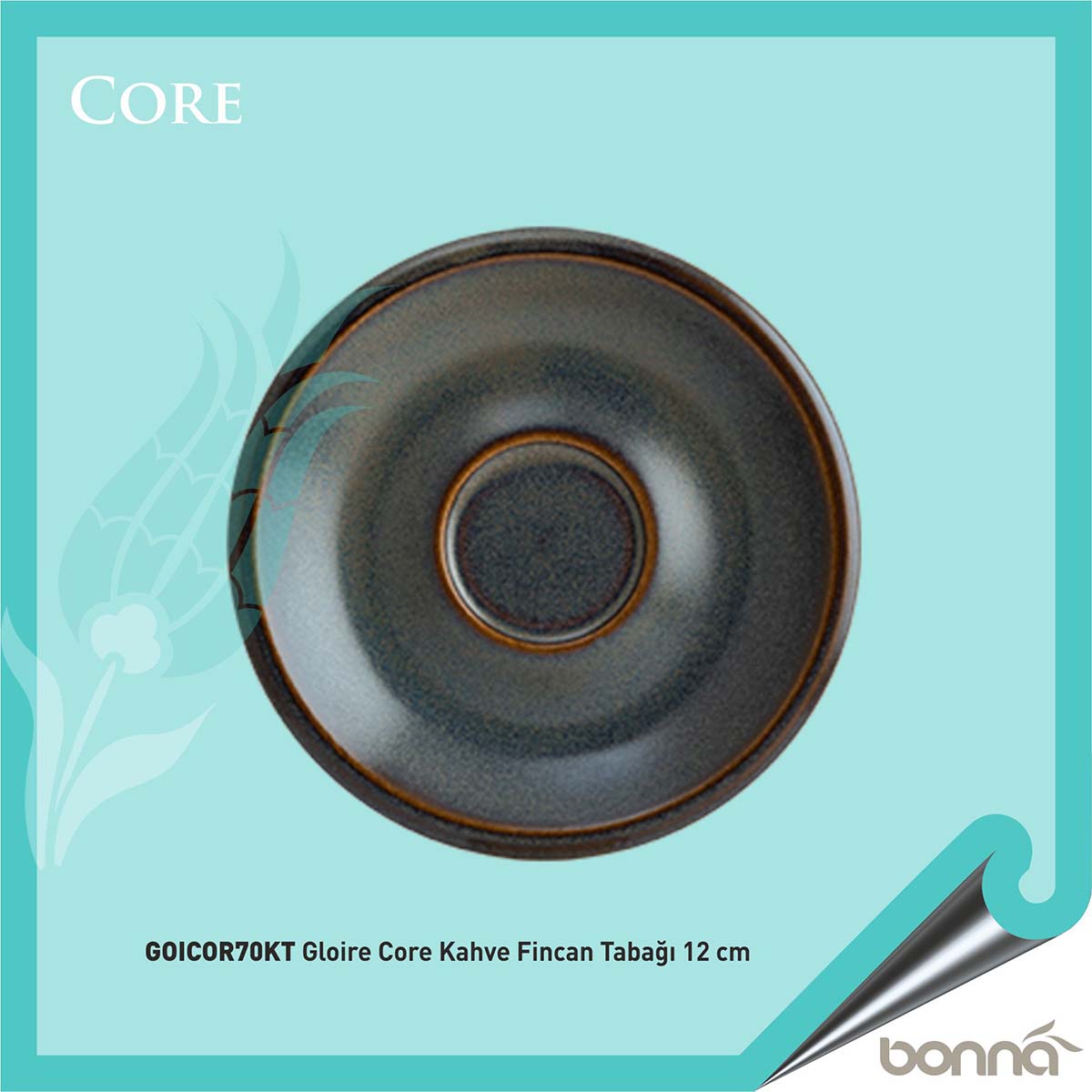 Gloire Core Kahve Fincan Tabağı 12 cm