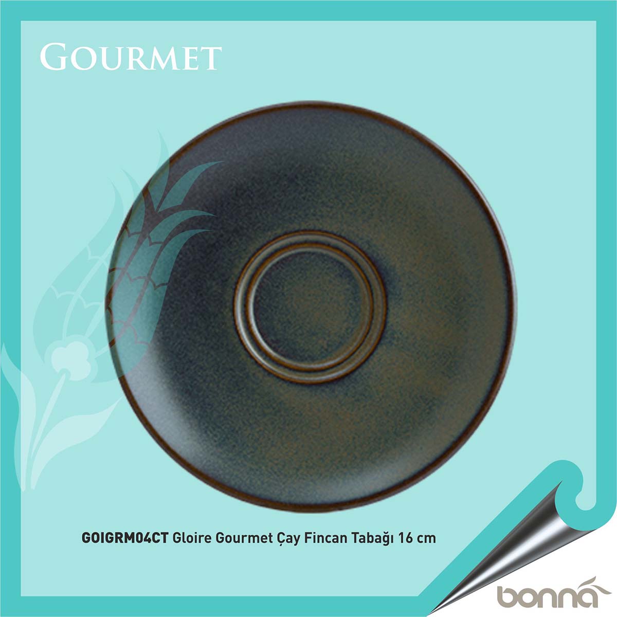 Gloire Gourmet Çay Fincan Tabağı 16 cm