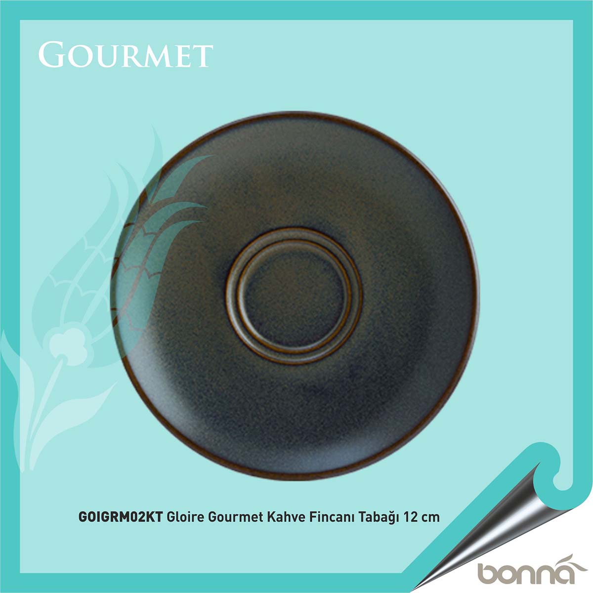 Gloire Gourmet Kahve Fincanı Tabağı 12 cm