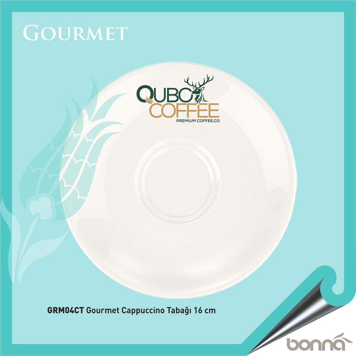 Gourmet Cappuccino Tabağı 16 cm