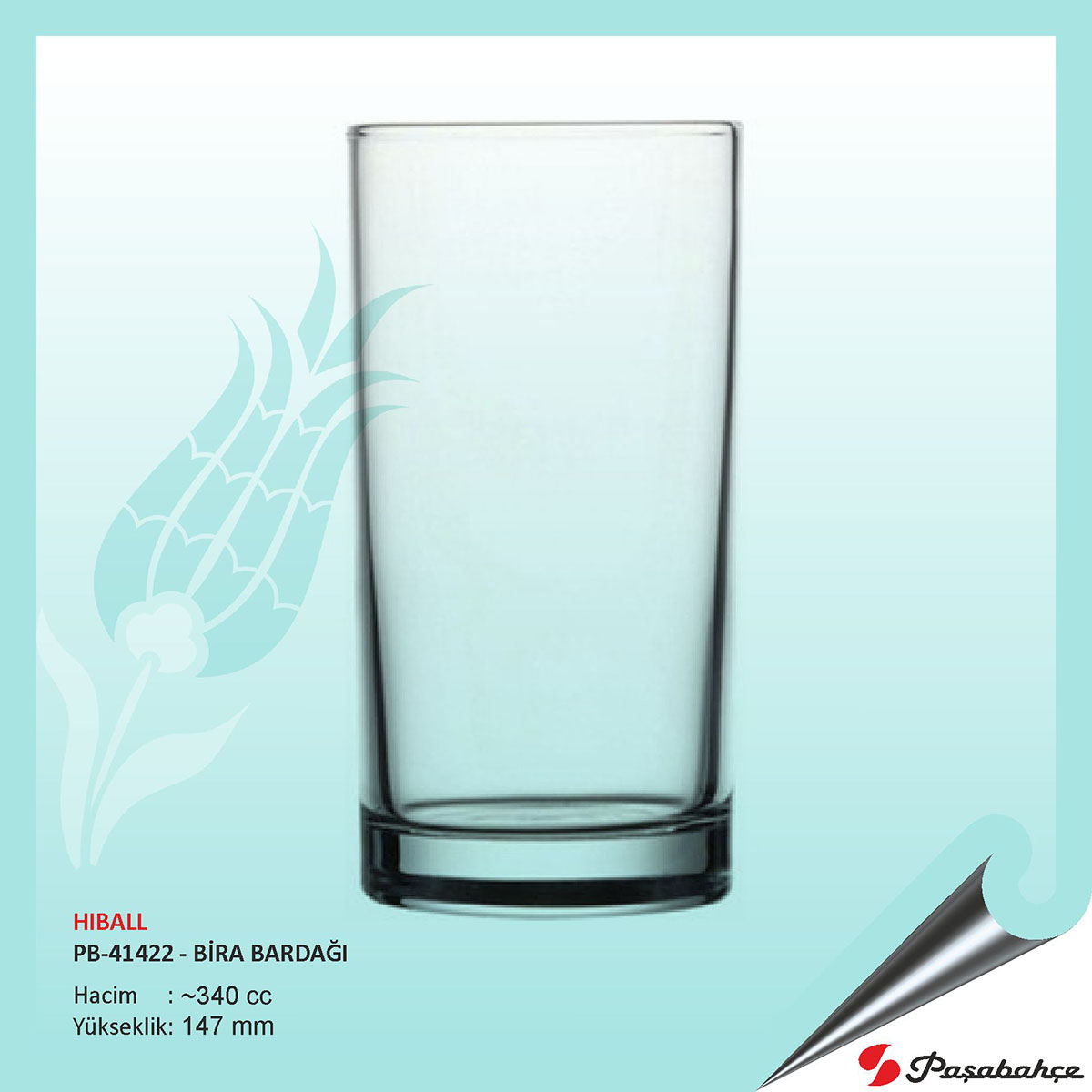 Hıll Pb-41422 - Su Bardağı 340 cc 500