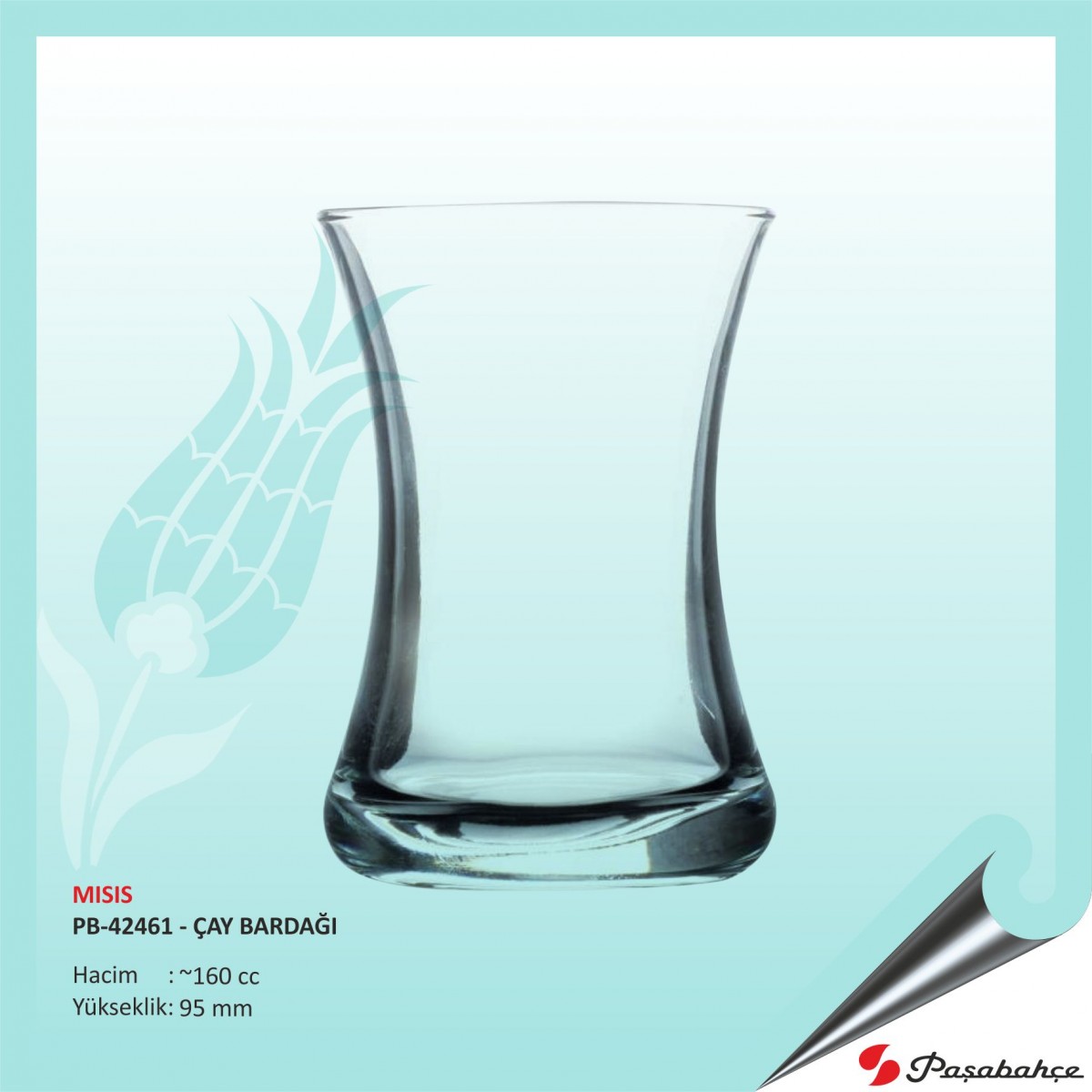 Paşabahçe Mıss Pb-42461 - Baskılı Çay Bardağı 170 cc Paşabahçe Mıss Pb-42461 - Baskılı Çay Bardağı 170 cc