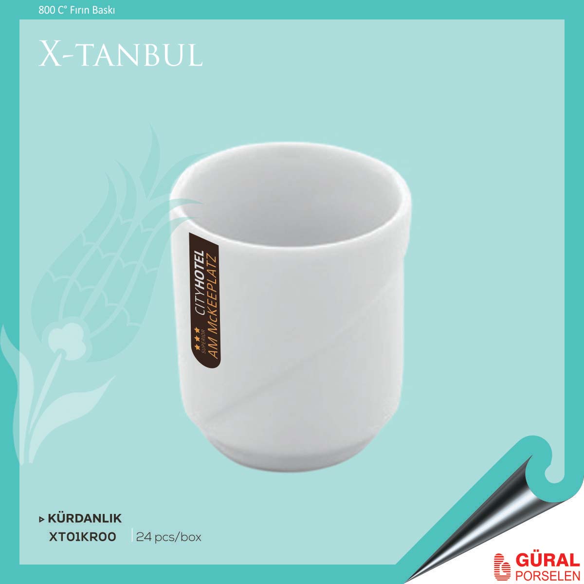 Baskılı X-tanbul Kürdanlık