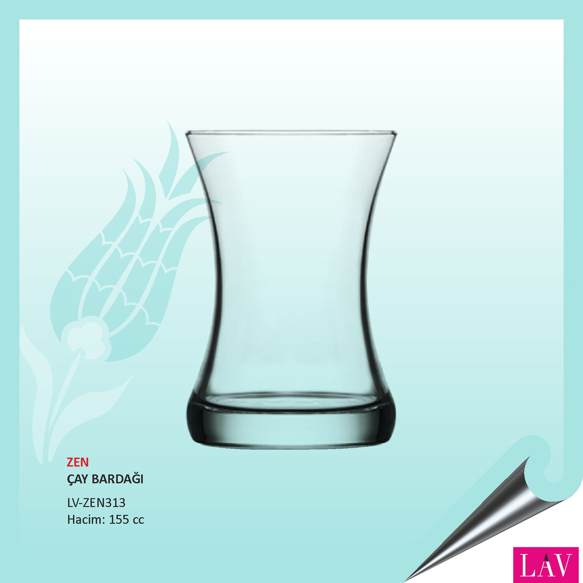 Zen Çay Bardağı 155 cc 60