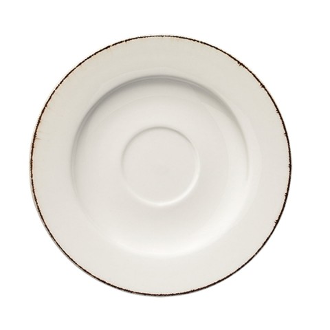 Baskılı Bonna Retro Rita Porselen 16cm Çay Fincan Tabağı