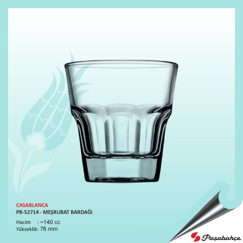 Casablanca Pb-52714 - Meşrubat Bardağı 140 cc 48