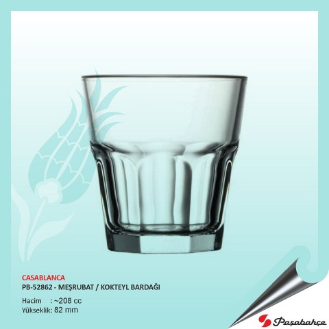 Casablanca Pb-52862 - Meşrubat / Kokteyl Bardağı 208 cc 48