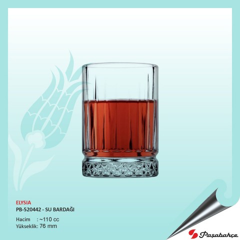 Elysia Su Bardağı 110 cc 240