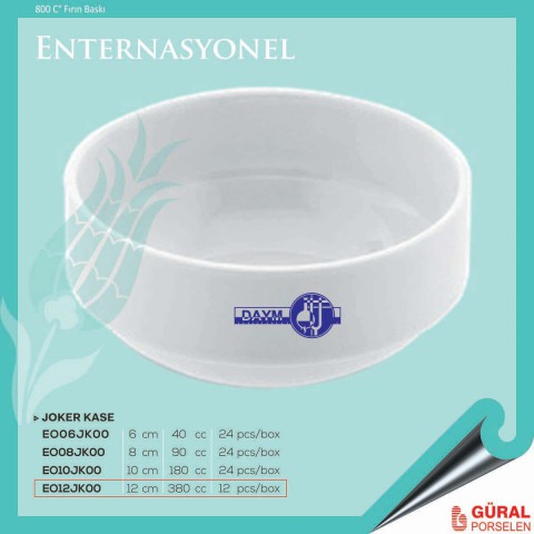 Baskılı Enternasyonel Joker Kase 12 cm