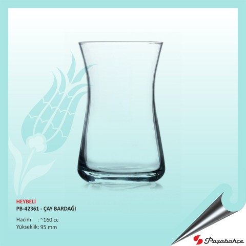 Heybeli Pb-42361 - Çay Bardağı 160 cc 120