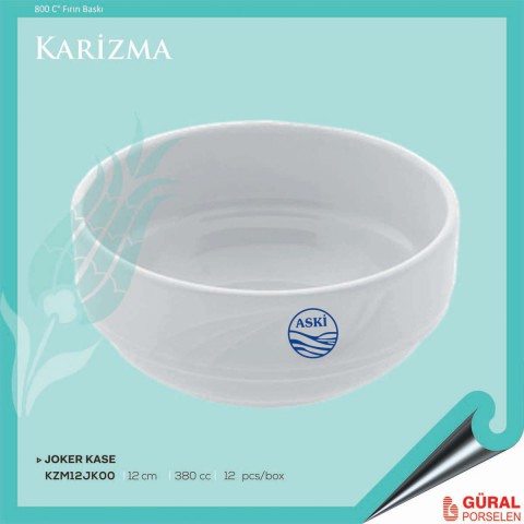 Baskılı Karizma Joker Kase 12 cm