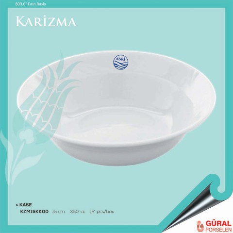 Baskılı Karizma Kase 15 cm