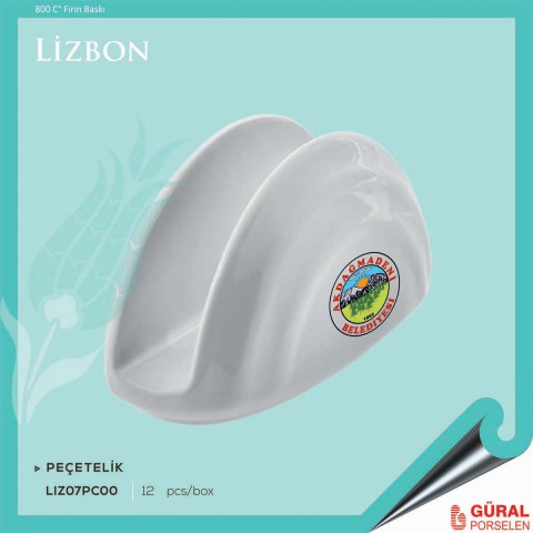 Baskılı Lizbon Peçetelik