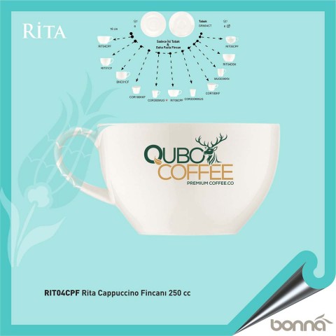 Rita Cappuccino Fincanı 250 cc