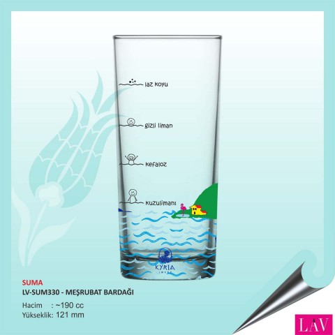 Suma Su Bardağı 190 cc 500