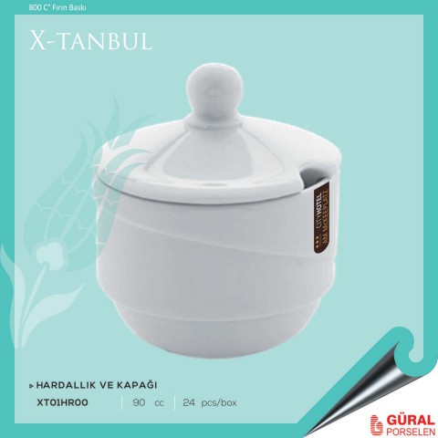 Baskılı X-tanbul Hardallık ve Kapağı